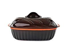 Cocina Asada Artesanal – Olla de Fuego – Cazuela de Terracota 40 cm – Colì