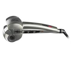 BaByliss Pro Miracurl SteamTech BAB2665SE Rizador de pelo con vapor, automático, de cerámica, Color Plata