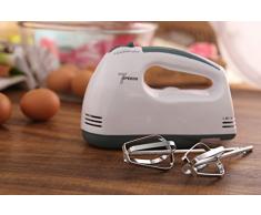 Batidor de varillas eléctrico de la velocidad 7 de mano Vansuky de cocina batidora de mano de la máquina de batidor de huevo para remover