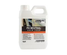 detailmate ValetPRO - Espuma de PH neutro (1 L) para lavado de coche más vaso medidor de 50 ml