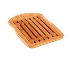 Tabla de Cortar Pan de bambú - Rejilla Amovible