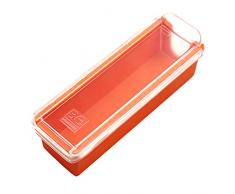 S-Trouble - Cortador de queso y mantequilla, caja de almacenamiento de silicona para pan, pasteles, galletas, utensilios de cocina y hornear