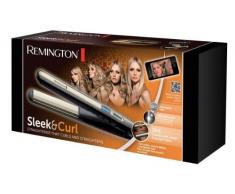 Remington S6500 - Plancha de pelo (efecto liso y rizado)