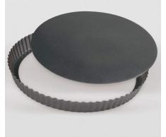 Life Style - Molde de Horno para Tarta - Base Desmontable - Acero con Recubrimiento Antiadherente - Ø 28 * 3.5 cm