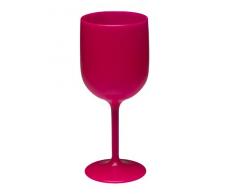 Mojito Design Empaque de Copas para Agua, plàstico, Fucsia Fluo, 0.45 litros, 2 Unidades