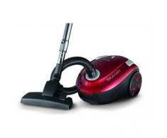 Ariete 2735 Cylinder vacuum cleaner 2.5L 700W A Negro, Rojo aspirador - Aspiradora (Cylinder vacuum, A, Secar, Hogar, Alfombra, Suelo duro, Negro, Rojo)