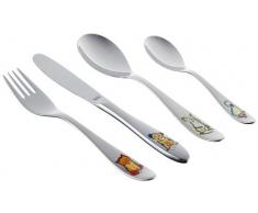 Silit - Cubiertos para niños, 4 piezas, diseño de animales