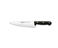 Arcos Universal - Cuchillo de cocinero con alveolos, 200 mm (estuche)