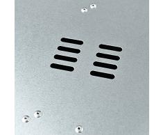 Placa de vitrocerámica 4 fogones de 60 cm de ancho, color negro