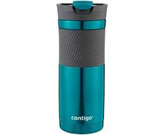 Contigo Vaso Termico Byron Snapseal, Termo Café, Taza de Viaje en acero inoxidable, Vaso Termo antigoteo, Copa con Tapa fácil de limpiar sin BPA, 470 ml