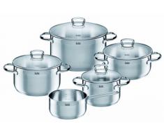 Silit 0021.6843.11 Toscana - Batería de Cocina (5 Piezas), Acero