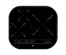 Teka IRC 6320 - Placa de inducción de 3 zonas con Touch Control MultiSlider, 7300 W, Negro