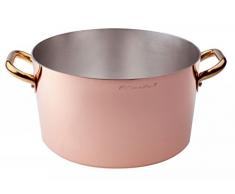 Pentole Agnelli Pans CORDEROS: cazuela con Alto Contenido de Cobre Mangos cm de diÃ¡metro Sencillos & # x160; ser. 28 - AGNE103