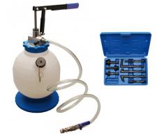 BGS BGS-9992 - Aceite de la transmisión del dispositivo de llenado con una bomba de mano, 7 L y 8 adaptadores, -9992