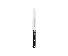 Zwilling Professional S - Cuchillo Universal con Hoja forjada de una única Pieza Sigmaforge, Hoja endurecida al frÃo Friodur, 130 milÃmetros, Acero Inoxidable