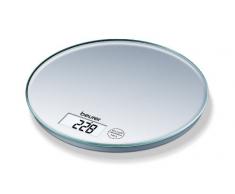 Beurer KS28 Balanza de cocina, Vidrio, Plata