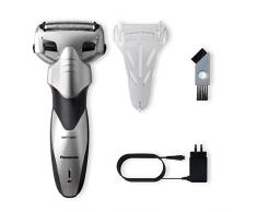 Panasonic ES-SL33-S503 - Afeitadora eléctrica para hombre, Wet&Dry, recargable, 3 hojas de acero inoxidable, 13.000 oscilaciones, 100% lavable, plata