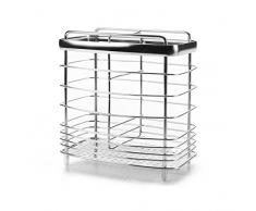 IBILI 720800Â Puerta Cubiertos, Aluminio, Plata, 15Â x 9Â x 16Â cm