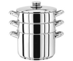 Horwood Homewares Stellar 8000 - Multiolla de Vapor (20 cm, S/S, Incluye Tapa)