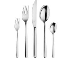 ZWILLING Set de cubiertos, 30 piezas, Para 6 personas, Acero inoxidable 18/10 Acero de hoja de alta calidad, Pulido, Newcastle
