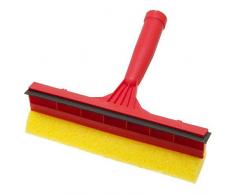 WolfPack 5080215 Limpiacristales Esponja Y Goma, Rojo, 21x21x7 cm