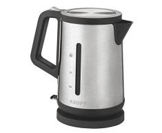 Krups BW 442 D 1.7L 2400W Negro, Acero inoxidable - Tetera eléctrica (2400 W, 221 mm, 100 mm, 250 mm, 1,7 kg)