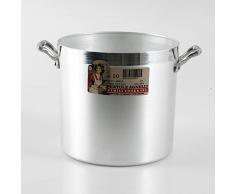 Unbekannt Olla con Tapa Agnelli - Espesor 16/10 ° - Mango de Aluminio - Diámetro 26 cm