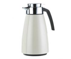Emsa 513803 Cone- Jarra isotérmica (tecnologÃa QuickTip, 100% estanca, 12 Horas Caliente, 24 Horas frÃo, Incluye Instrucciones Que Pueden no Estar en español), Blanco, 1,50 Liter