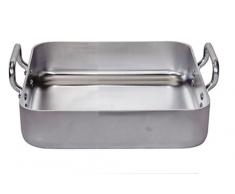 De Buyer-7664.30 - Bandeja de aluminio para horno con asas (30 x 30 cm)