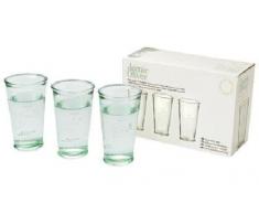 Jamie Oliver - 3 vasos para agua (Modelo Único/Transparente)