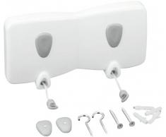 Metaltex 406372014 Malaga - Tendedero de pared