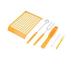 Services de fondue de chocolate eléctrico - Chocolatera 220 V olla de chocolate caldera para pinchos de fruta barniz de los pasteles regalo para Navidad, fiestas cumpleaños