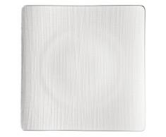 Rosenthal 11770 â 800001 â 16191 Malla Plato, Plano, Cuadrado, 31 cm, Color Blanco