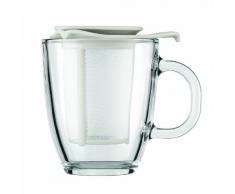 Bodum Tetera Individual, Blanco Crema, Centimeters