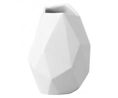 Rosenthal 14270-100102-26009 Surface - Jarrón en Miniatura de Porcelana (9 cm), Color Blanco