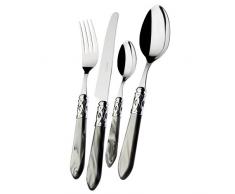 BUGATTI Servicio de cubiertos 75 pz. "Aladdin" Grigio ALCGM-S4260