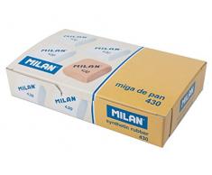CAJA DE 30 GOMAS DE BORRAR MIGA DE PAN CUADRADA MILAN 430