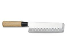 M.ALBAINOX - Cuchillo japones. Caja madera. Hoja: 17 cm
