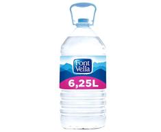 Font Vella, Agua Mineral Natural - Garrafa 6,25 l