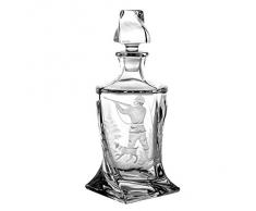 Crystal Julia 2482 whisky juego Crystalite, 1 x jarra, vaso de whisky 6 x