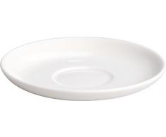 A di Alessi AGV30/77 All-Time - Set de Platos para Tazas de cafÃ© (Porcelana, 4 Unidades)