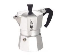 Bialetti Moka Express Cafetera Italiana Espresso, Aluminio, Plateado, 9 Tazas