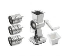 Weis 15083 - Rallador Universal (Acero Inoxidable, 3 Accesorios)