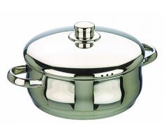 IBILI 662020 - Cacerola con Tapa INOX Oslo 20 Cms.