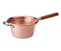Pentole Agnelli - Family Cooking. Cazo de Cobre con Mango de Madera