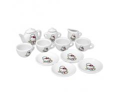 Servicio de té de porcelana 11 piezas de Hello Kitty