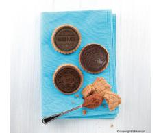 Silikomart 190366 Dolce Vita - Moldes para galletas (incluye libro de recetas)
