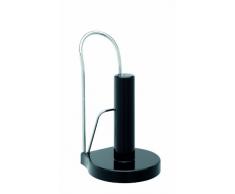 Brabantia 493546 - Portarrollos de pie para papel de cocina, acero brillante, color gris y negro