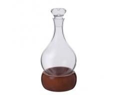 Dartington DE2350 Hoggit - Decantador de vino con soporte de madera