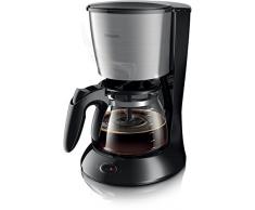 Philips HD7462/20 Cafetera goteo, 10-15 tazas, 1000 W, 15 Cups, plástico, Negro y gris